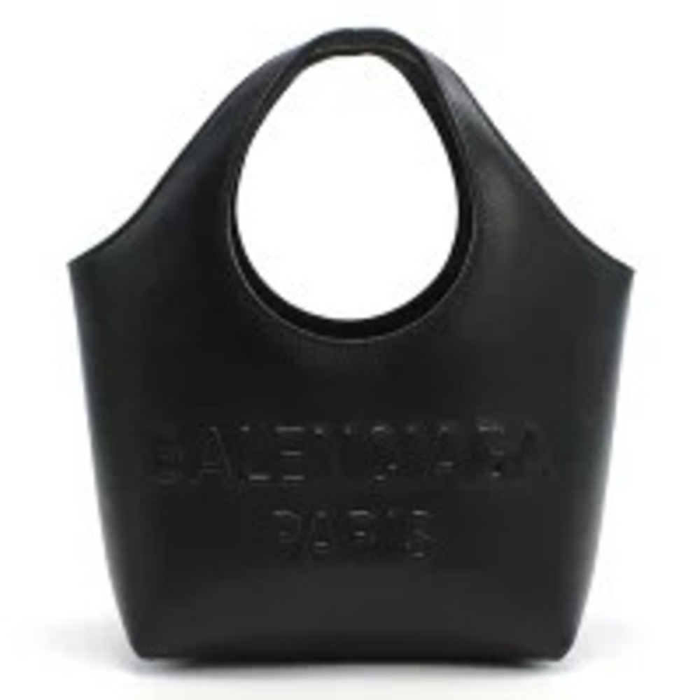Balenciaga Hardware Tote Bag Leather Italy Black Handbag